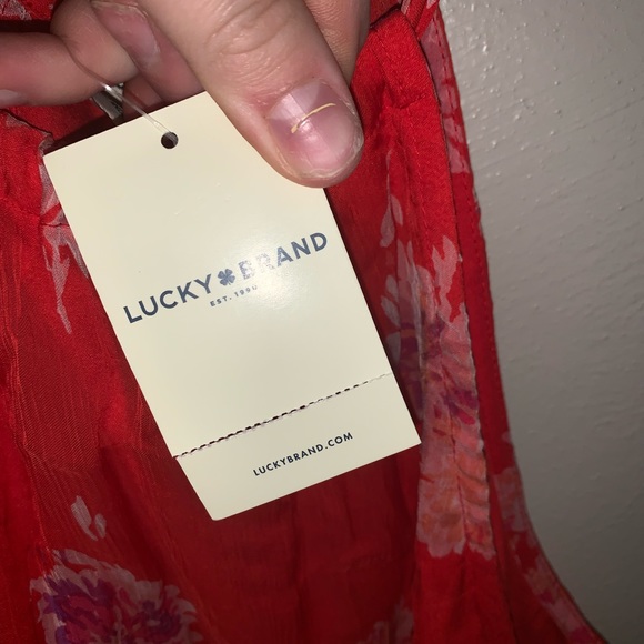 Lucky Brand Summer Dress NEW WITH TAGS - Picture 5 of 7